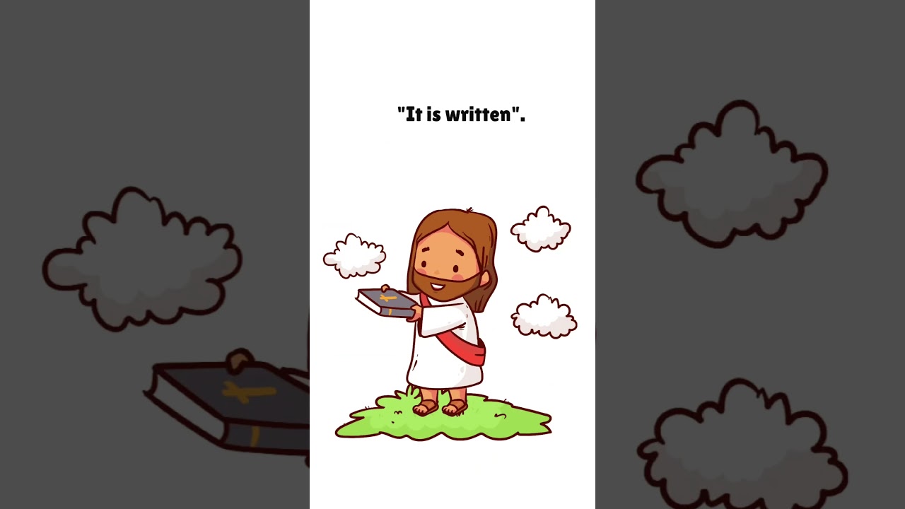 Temptation speaks… but the Word answers: “It is written.” 📖🔥 