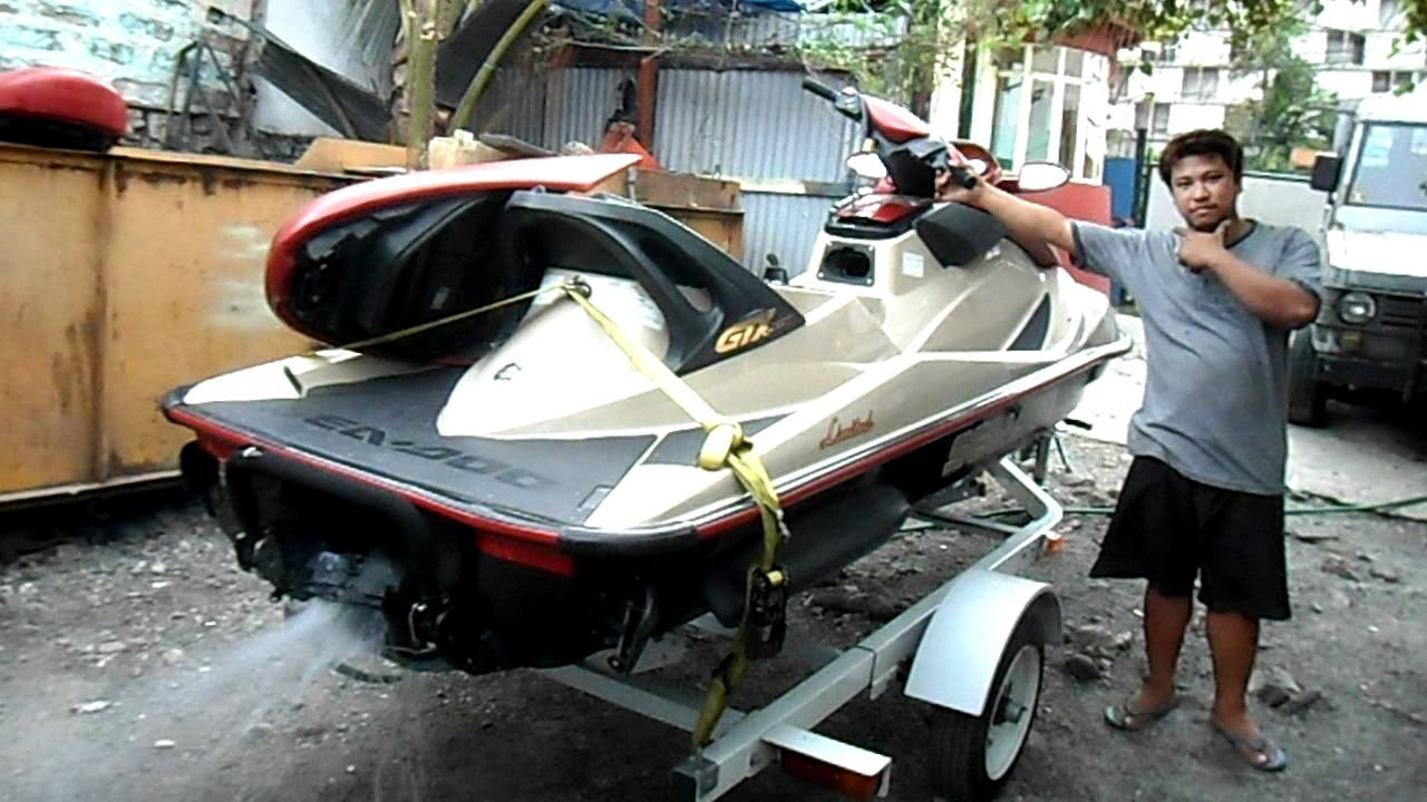 seadoo 2002 GTX - YouTube