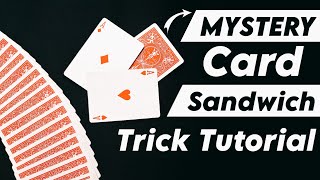 Impossible Mystery Card Sandwich Trick Tutorial | Advance Card Trick To Fool Anyone!
