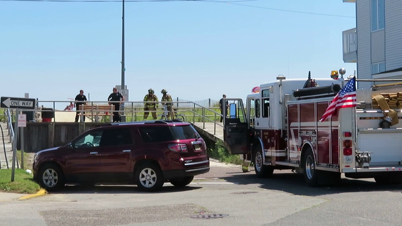 Fire on the Promenade in Sea Isle City YouTube