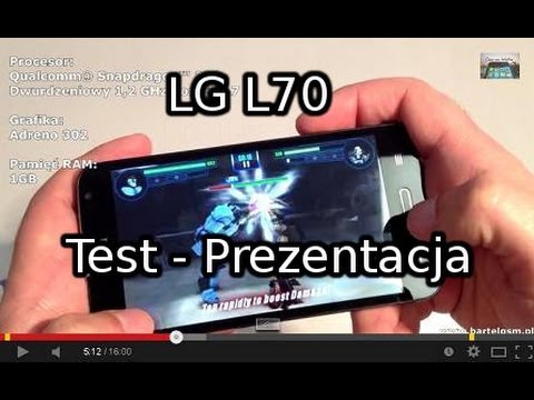 LG L70 Test - Prezentacja