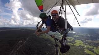 Dean Jones Tandem Hang Gliding at LMFP