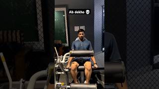 Leg day at Gym 🦵💀 #gym #gymday #legday