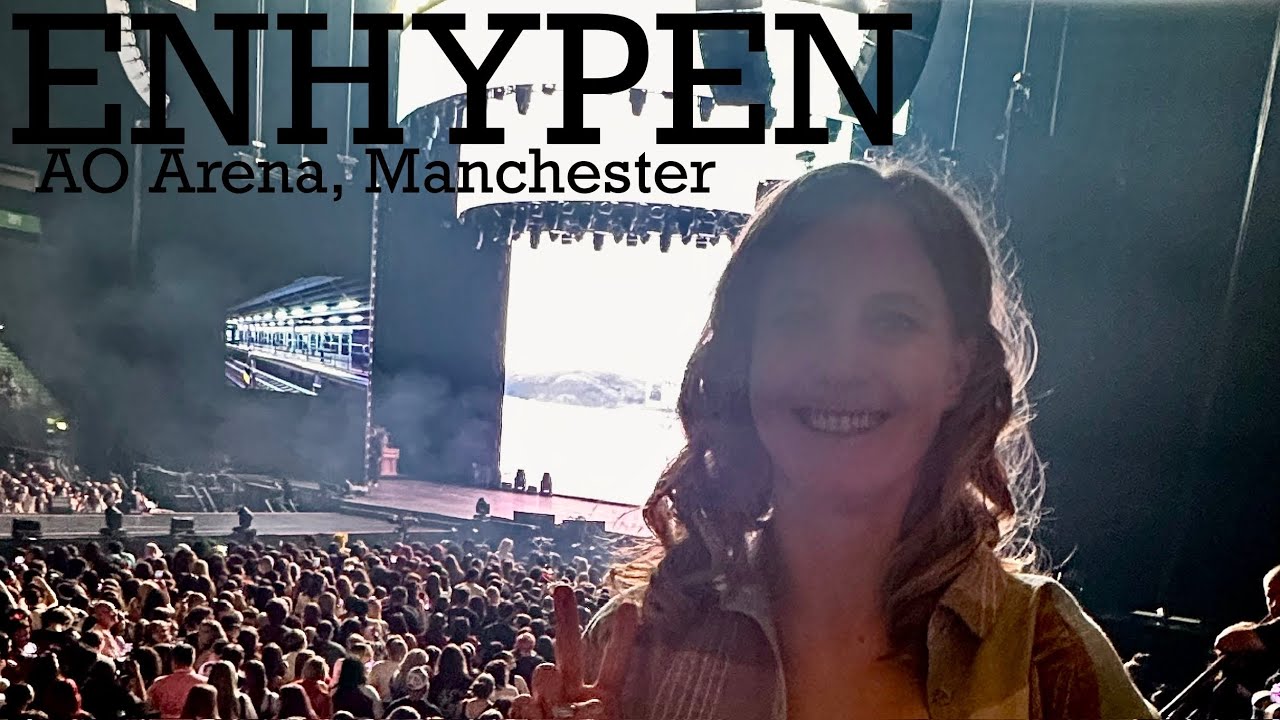 Come with me to my first ever K-Pop Concert l ENHYPEN in Manchester
