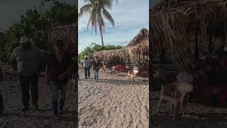 Respetando la Zona Federal de la Playa Zona Diamante La Marisquería de Geronimo. #pacífico_centralmx
