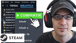 Como compartir juegos en Steam con amigos 2026🔥ahorrar en juegos viejos y nuevos (STEAM FAMILIA)