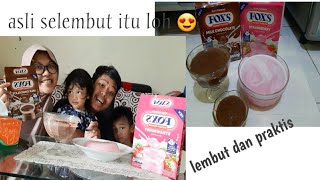 PERTAMA KALI REVIEW FOX SILKY INSTAN PUDDING | ASLI LEMBUT BANGET