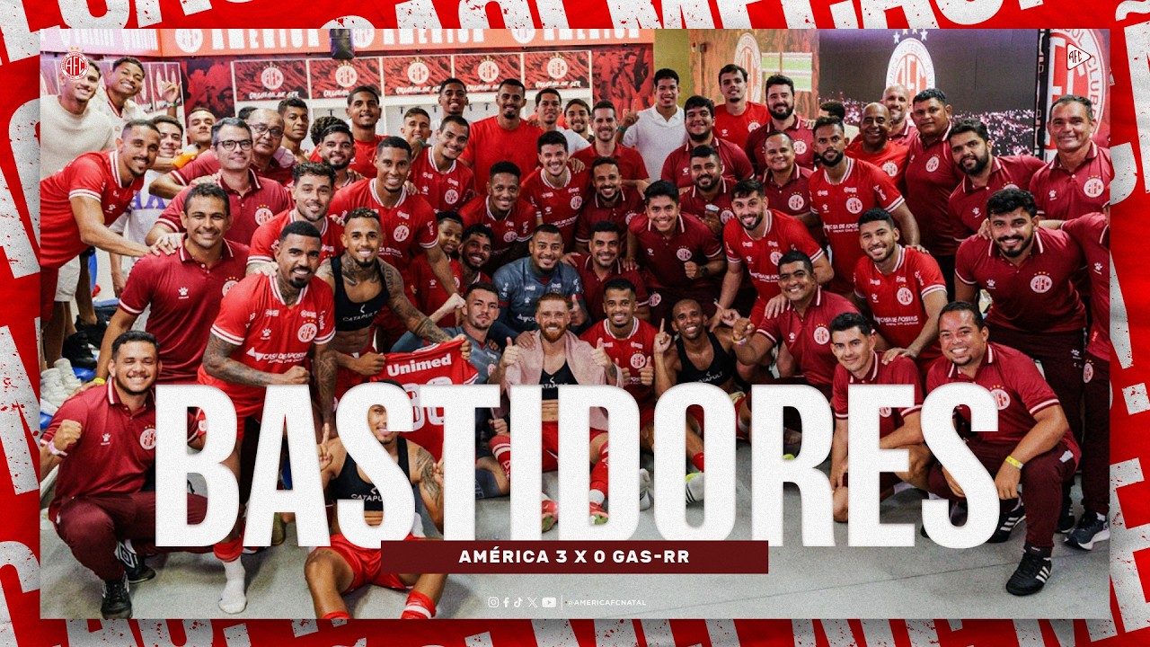BASTIDORES | AMÉRICA 3 X 0 GAS-RR | COPA DO BRASIL | 24/02/2026