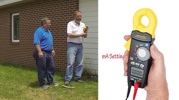 How to Use a Milliamp Clamp Multimeter to Diagnose Faults in a 2-Wire Sprinkler