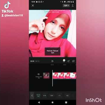 tutorial video tik tok viral tulisan jepang