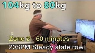 Zone 2 Success: 2 x 30 Minutes 20SPM row