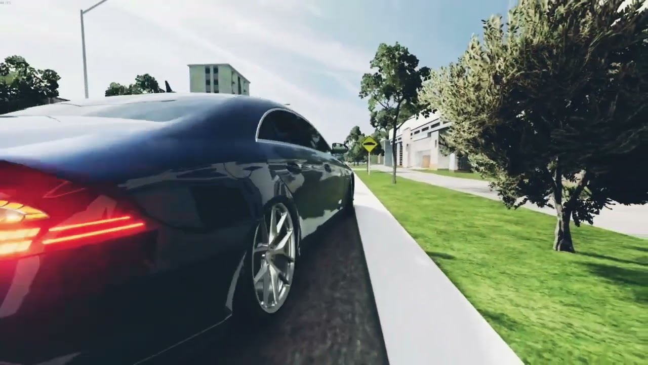 Mercedes benz CLS 55 | beamNG Drive edit