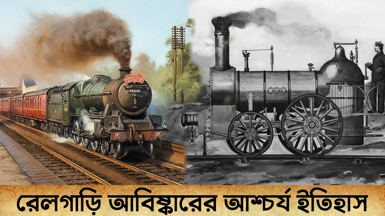 রেলগাড়ি আবিষ্কারের আশ্চর্য ইতিহাস | History of Train Invention | Romancho Pedia