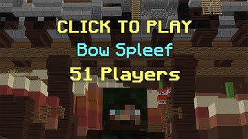 The Hypixel Bow Spleef experience