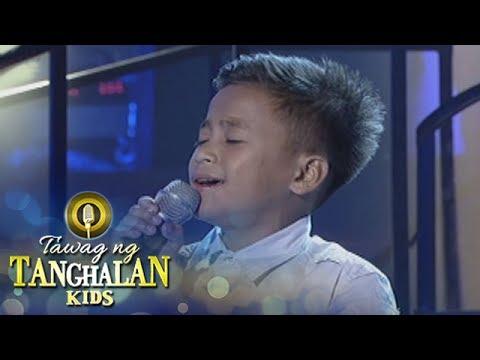 Tawag ng Tanghalan Kids Judie Langcoban  Ikaw Ang Sagot