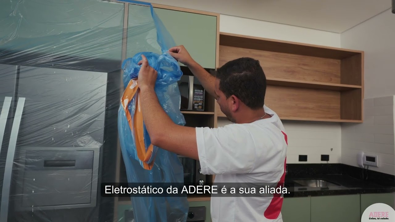 Saiba mais sobre a Fita Crepe Premium com Filme Eletrostático da ADERE