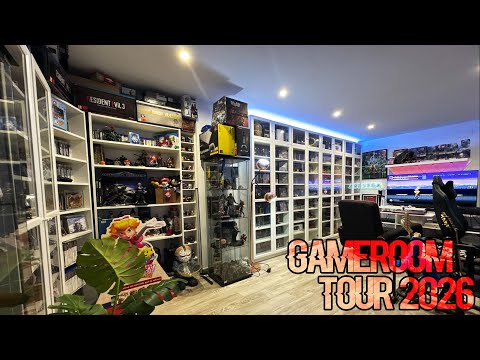 GAME ROOM TOUR 2025 | This is my CURRENT video game collection 🎮 - BERSGAMER