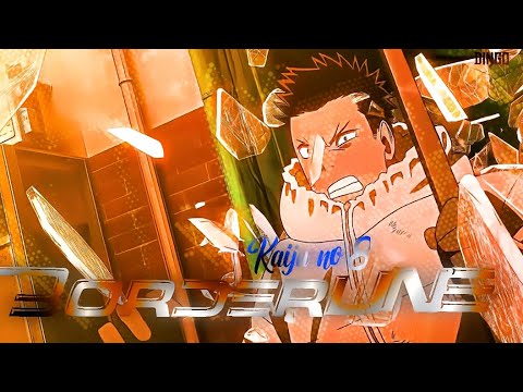 Borderland | Kaiju no 8 - (AMV /EDIT)  Quick 4k Alight Motion Free Pf