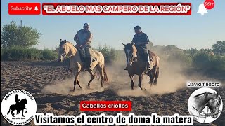 ‼️"VISITAMOS EL CENTRO DE DOMA  DE CABALLOS CRIOLLOS//🔺️  (LA MATERA) Y TOMAMOS UNAS CLASE ✅️🐴
