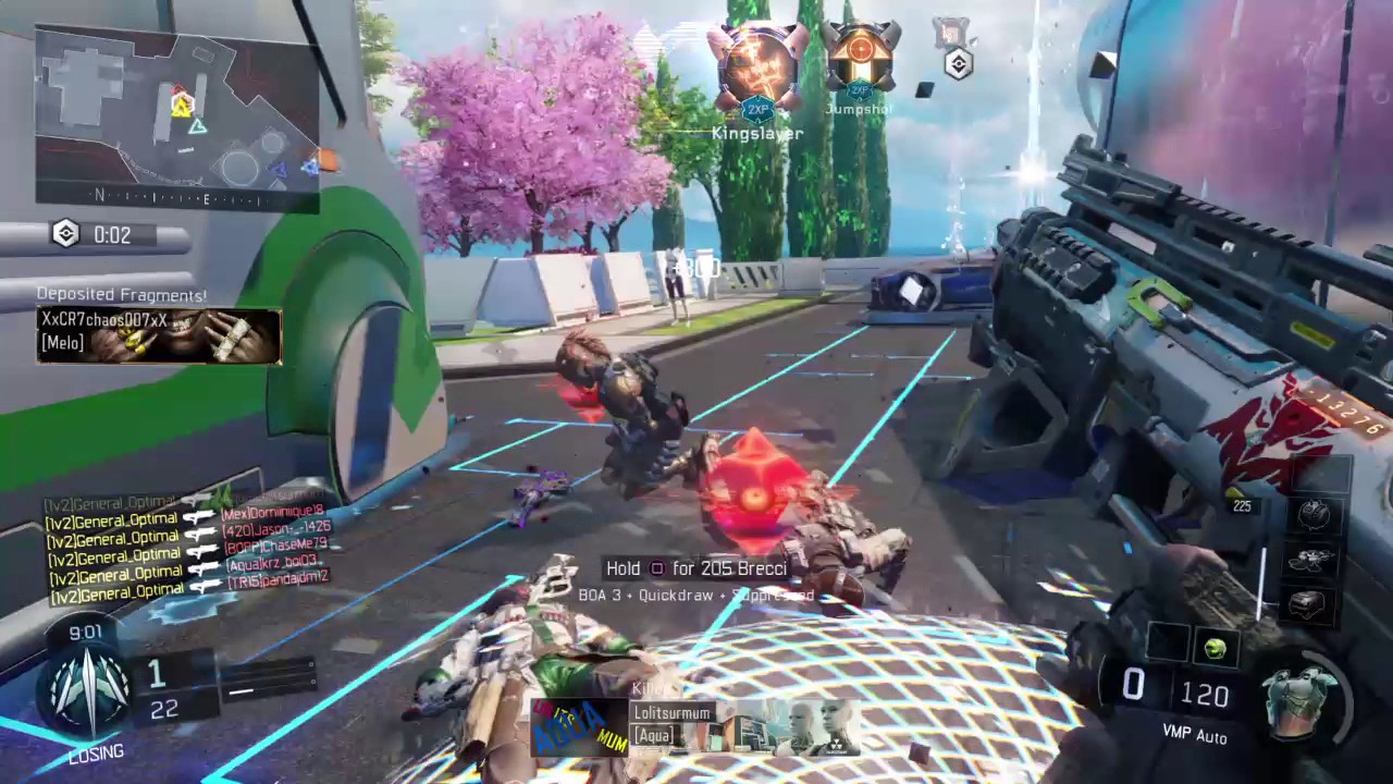 NO WAY!!!!!! 6 ON SCREEN BO3