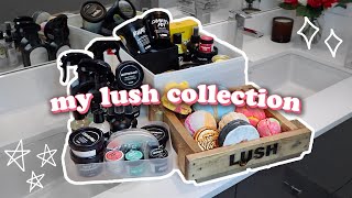 my entire lush collection ✨ 2019
