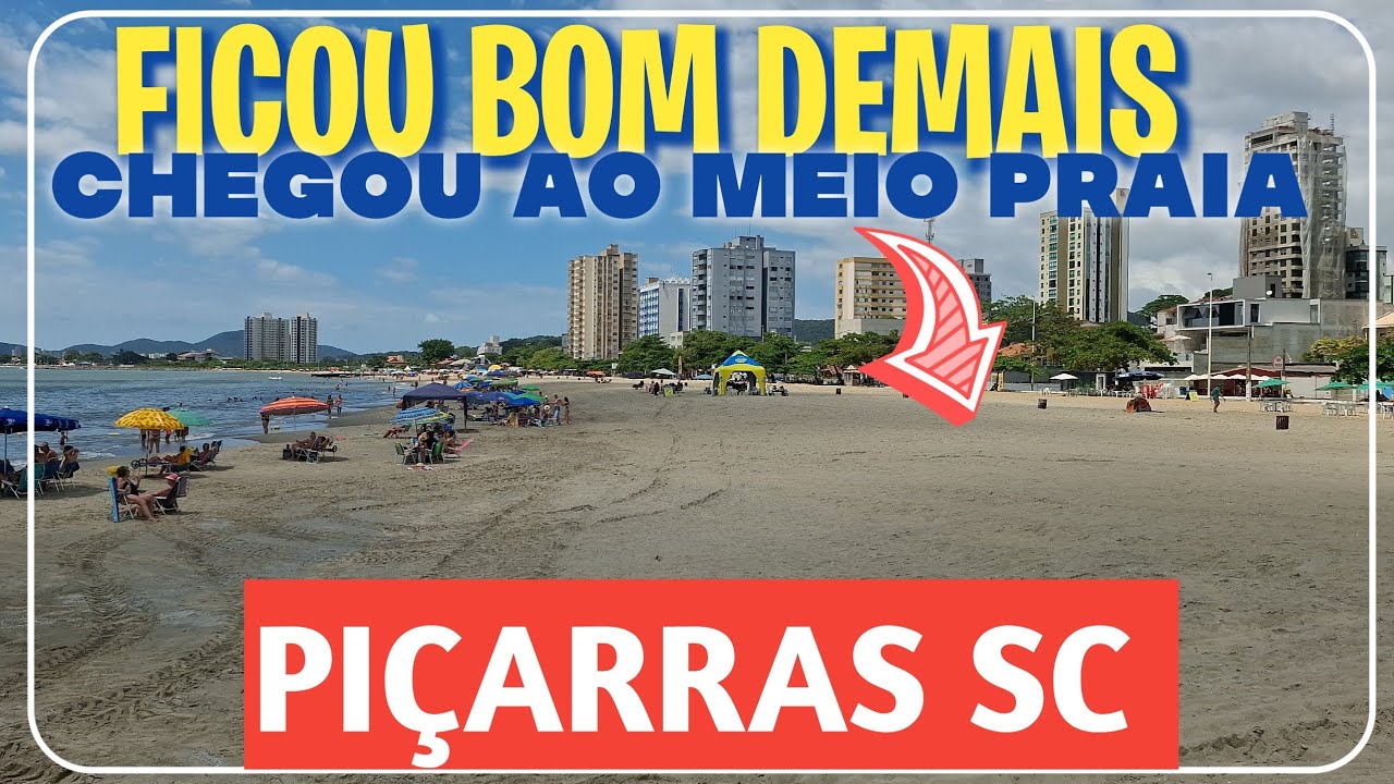 Depois 5 semanas já está aqui Alargamento..Praia Piçarras já está aqui já!!..Piçarras SC 