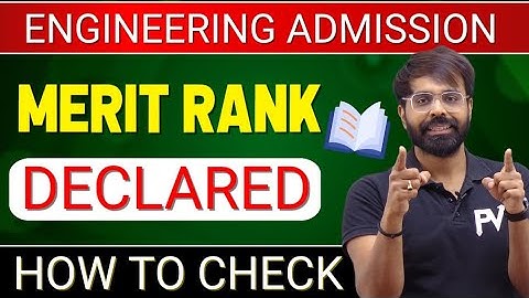 ACPC MERIT RANK DECLARED || HOW TO CHECK ?? ACPC ADMISSION 2025 | ENGINEERING BE/BTECH