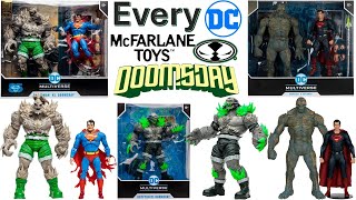 Every DC Multiverse McFarlane Toys Doomsday Comparison List