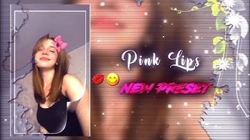 Pink Lips 🤤💋 || 💦😋 NEW TRENDING SONG XML ⁉️☃️ || 👅🙌 NEW ALIGHT MOTION PRESET BY@nolex_classy