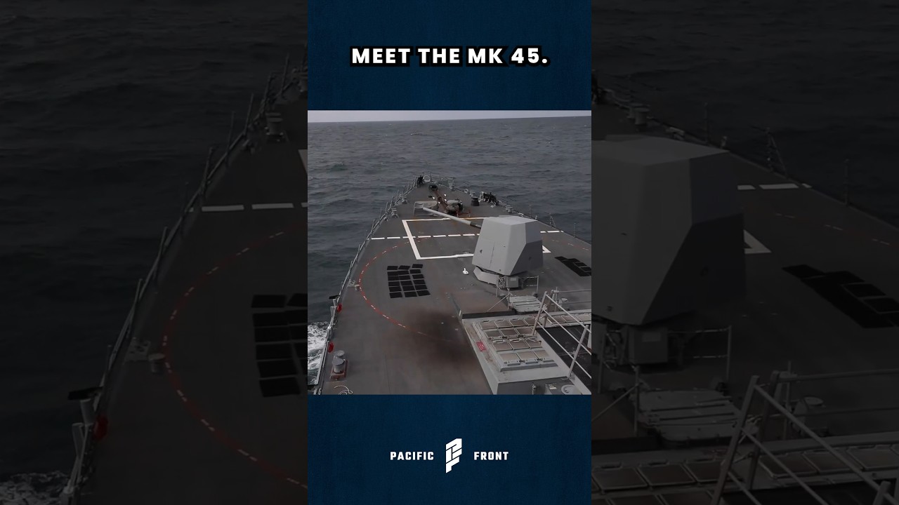 Эта морская пушка стреляет как пулемёт! 