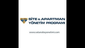 Vatan Site Ve Apartman Yönetimi —Tanıtım