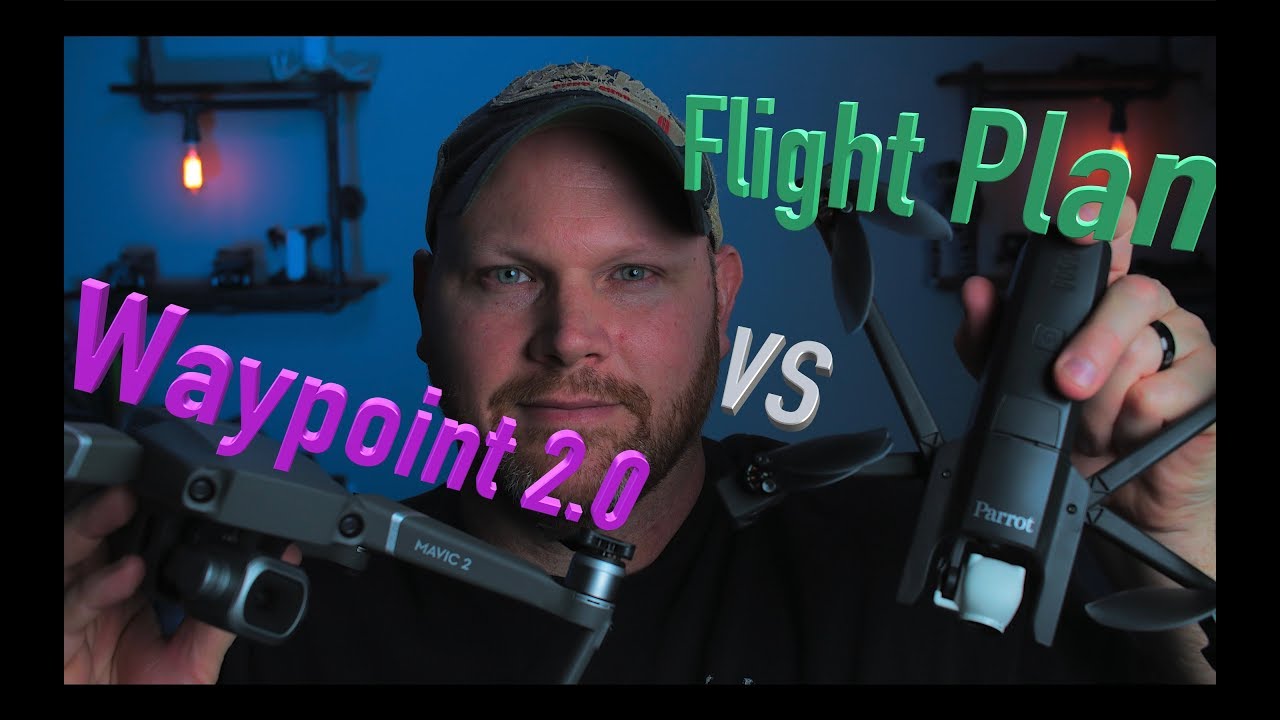Mavic2 Waypoint 2.0 vs Anafi Flight Plan