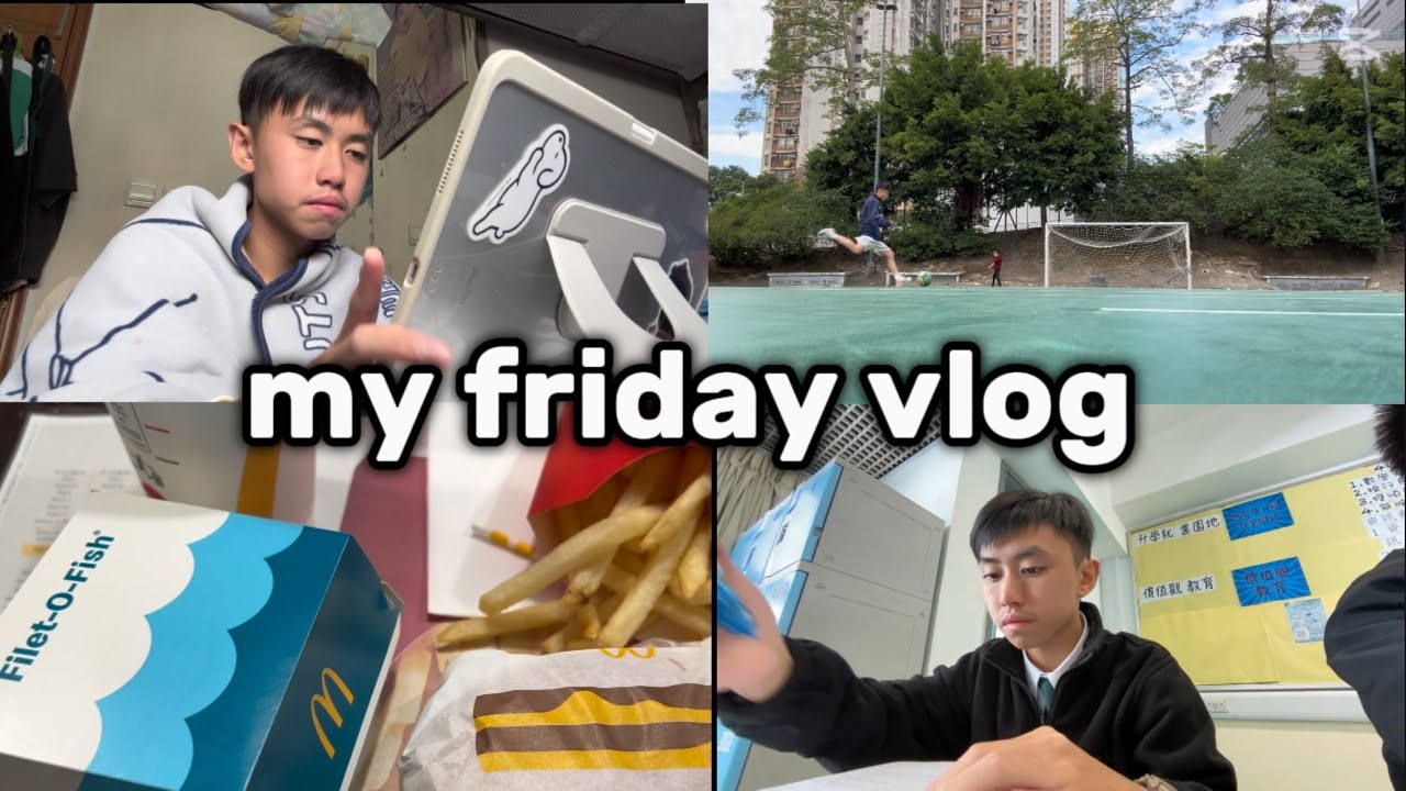 friday vlog….(first video)