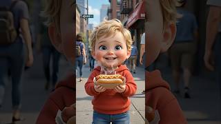 Baby Thinks a Hot Dog Can Bark! 🌭😂 | Funniest Kid Ever! #Shorts