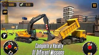 Heavy excavator City crane 3D screenshot 5