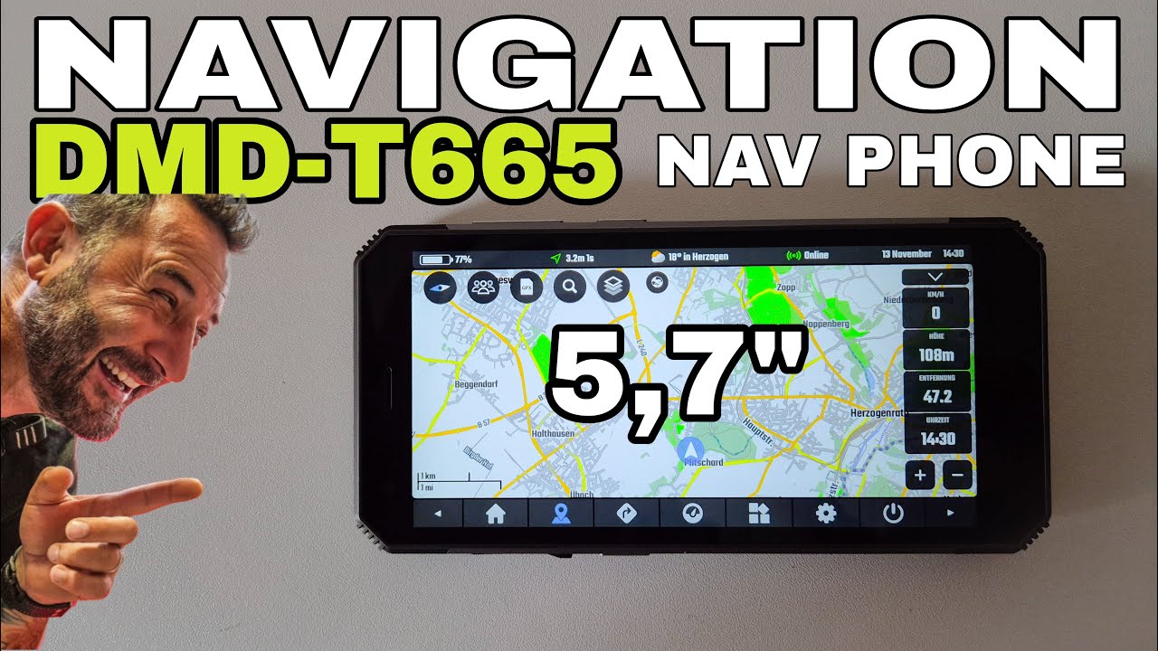 DMD T665 Nav Phone Navigation