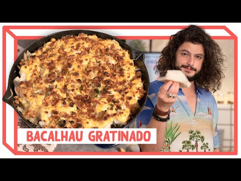 BACALHAU GRATINADO COM BATATAS | Receitas de Ano Novo | Mohamad Hindi