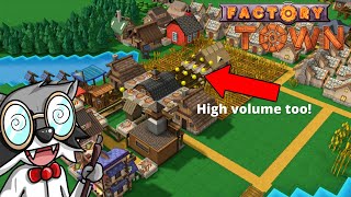 Factory Town Strategy & Tactics Quick Tip: The High Velocity (And Volume) Dairy District screenshot 3