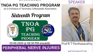 16th TNOA PG Teaching Program: All About PERIPHERAL NERVE INJURIES - An Interactive Session