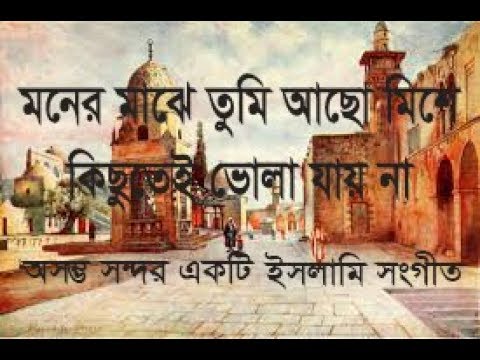 মনের মাঝে তুমি আছো মিশে কিছুতেই ভুলা যায় না। Bangla Islamic song | The D...