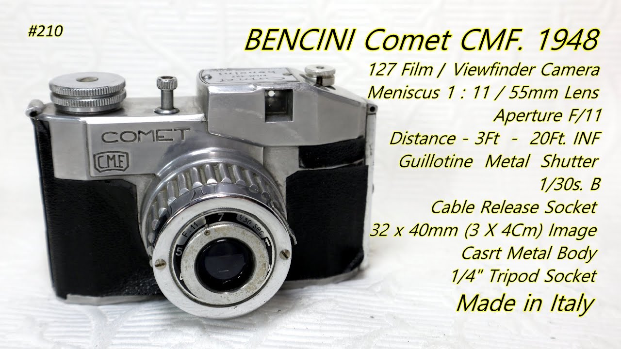 BENCINI Comet CMF. 1948 - YouTube