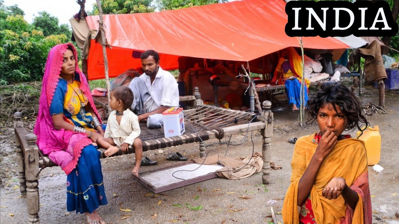 How do poor people go to the market and shop in Uttar Pradesh, India? #villagelife #indiandailyblog