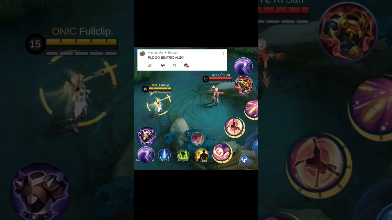 BEATRIX COUNTER ITEM MLBB✅✅ | Mobilelegends 