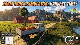 FARM TRUCK DRIVING 😯 II truck 🚛 semilunar ll truck game  screenshot 5