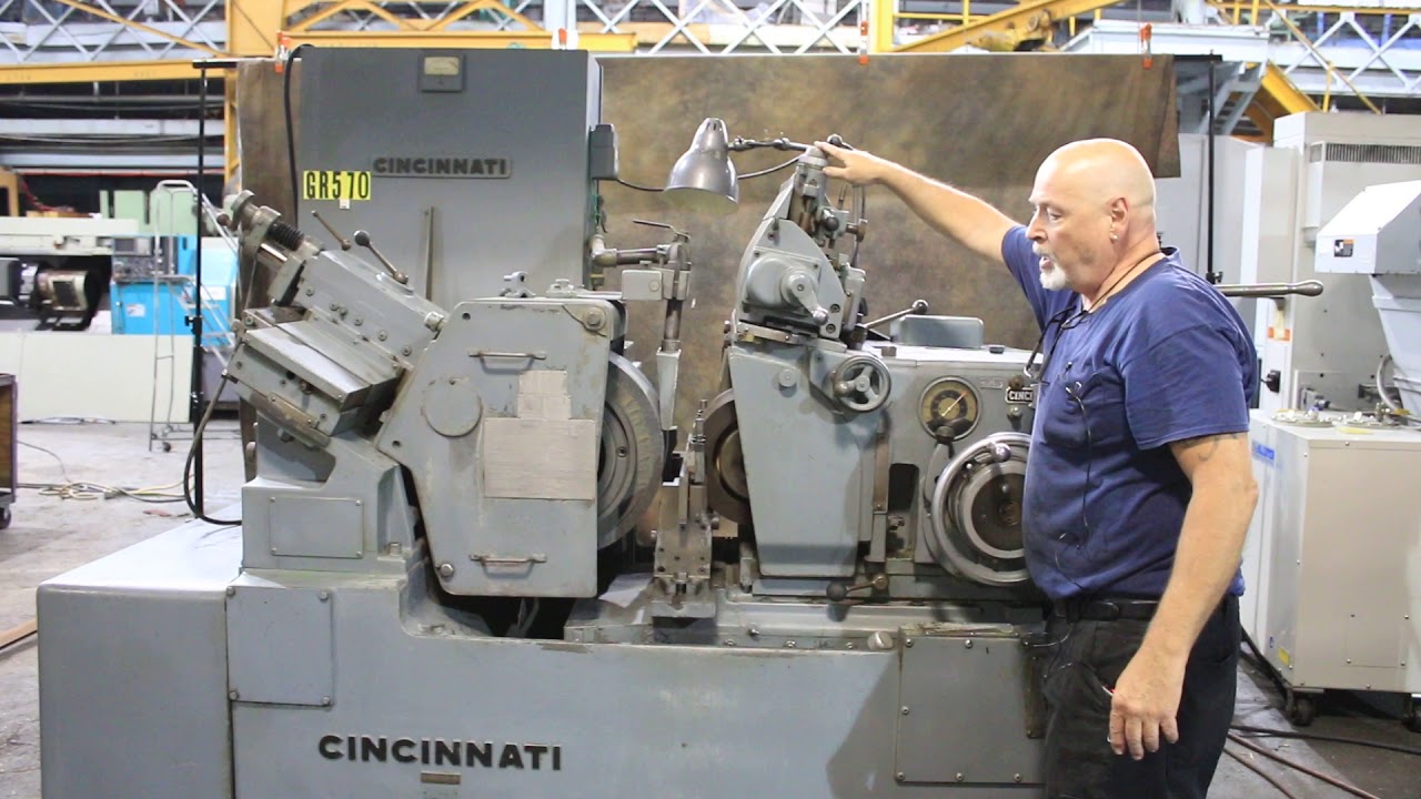 3'' Dia. Cap Cincinnati 2208 CENTERLESS GRINDER YouTube