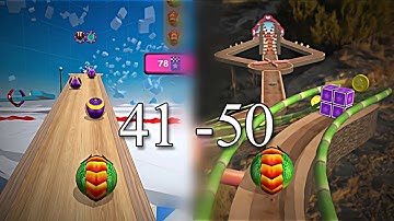 Going Balls level 41 to 50 | going balls | going balls game | going balls gameplay