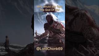 KRATOS vs The Stranger 😂 , why would anyone fight the god killer God of War 😮💨 ps5 god of war