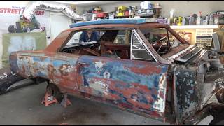 1965 Chevrolet Malibu Chevelle SS: Dutchman Panel & Package Tray Install!! Happy Labor Day!!