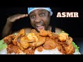 Asmr ChickenBone Nigeria Rice and Stew.