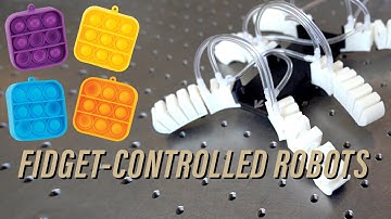 Fidget-Controlled Robots